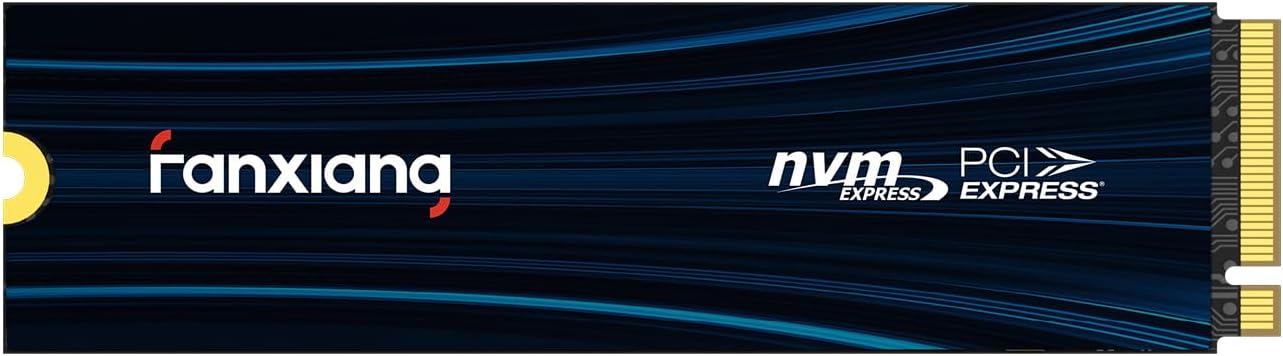 fanxiang 500GB NVMe SSD PCIe Gen 4 Gaming SSD for PS5, Up to 6300MB/s