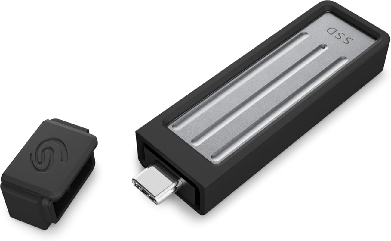 Seagate 2TB Ultra Compact SSD with USB-C and Drop Resistance for Mac a