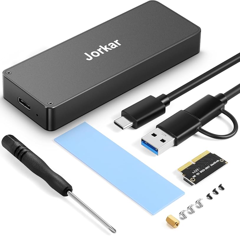 USB-C SSD Enclosure for MacBook Air and Pro SSDs 2013-2017, 12+16 Pin,