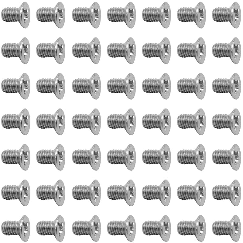 50Pcs Hard Drive Screws 2.5 inch,Stainless Flat Phillips Head HDD SSD 