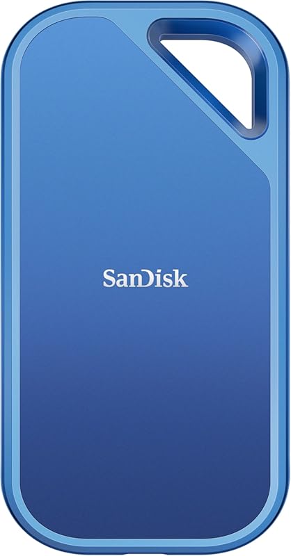 SanDisk 1TB Creator Pro Portable SSD, 2000MB/s, USB-C, Water and Dust 