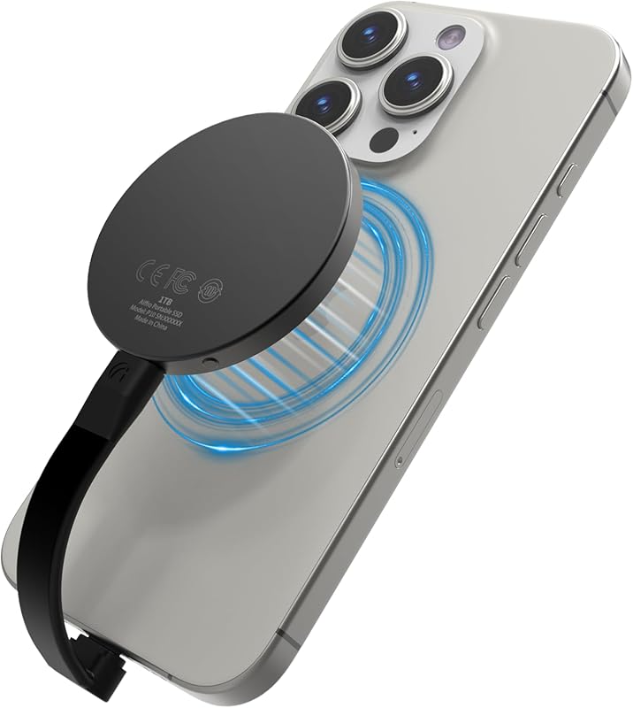 P10 Magnetic PSSD ，For iphone MagSafe Portable SSD, Upto 2000MB/s-Type