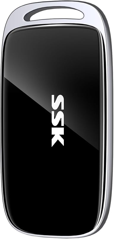 SSK 2TB Portable SSD with 2000MB/s Speed, USB 3.2 Gen2x2 for iPhone, M