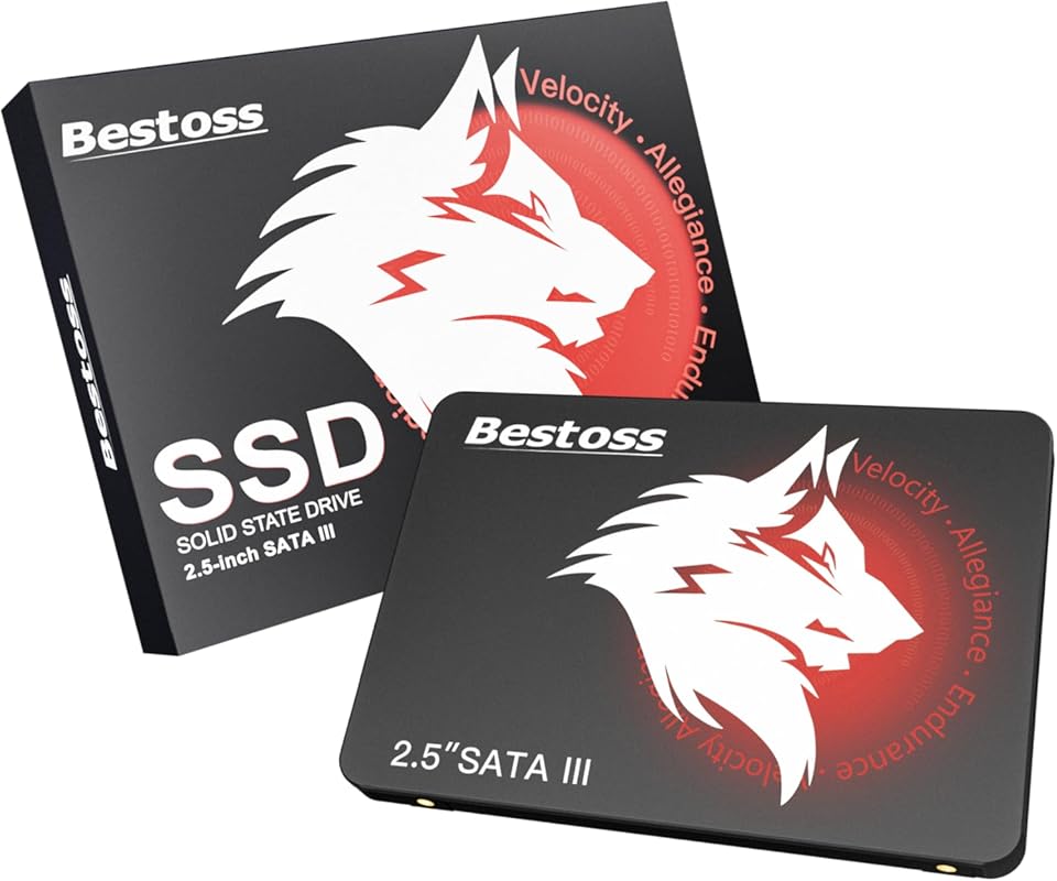 128GB 2.5 Inch SSD Internal Hard Drive for Pc or Laptop, SATA III 6Gb/
