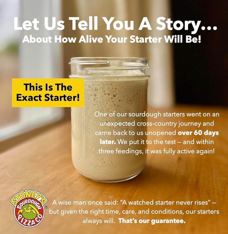 Sourdough Starter | +100 Years Old San Francisco Origin | Live Sourdou