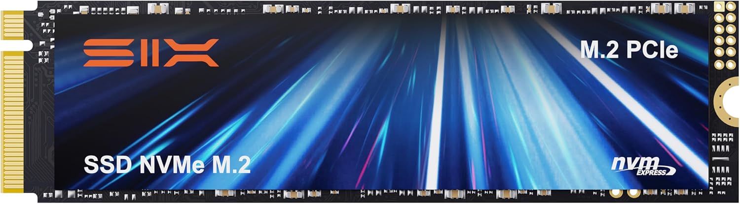 1TB PCIe Gen5 M.2 NVMe SSD with Heatsink for Laptops and Desktops