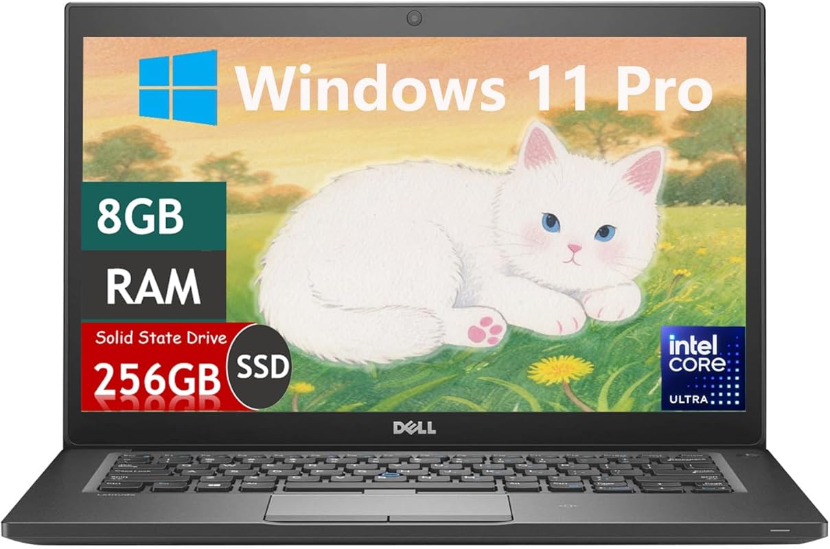 Dell Latitude 7280 Business Laptop, 12.5