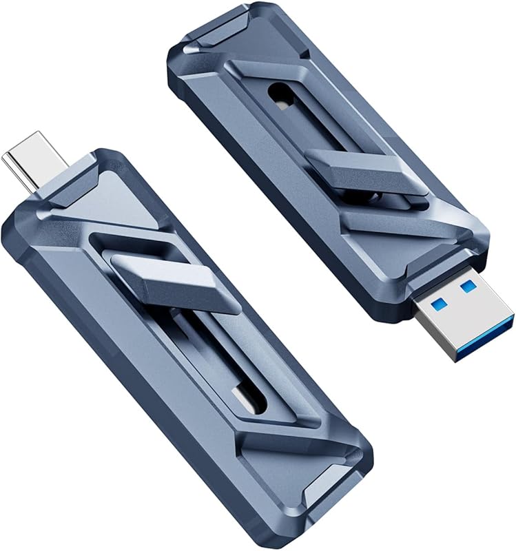 1TB USB-C Portable SSD with 2050MB/s Speed, Zinc Alloy Case, for iPhon