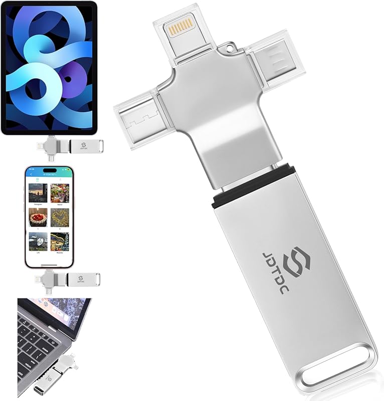 Photo-Stick-for-All-Devices 128GB Secure Auto Photo & Video Backup-USB