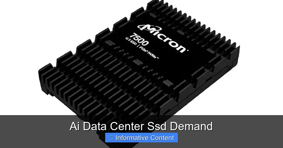 Ai Data Center Ssd Demand