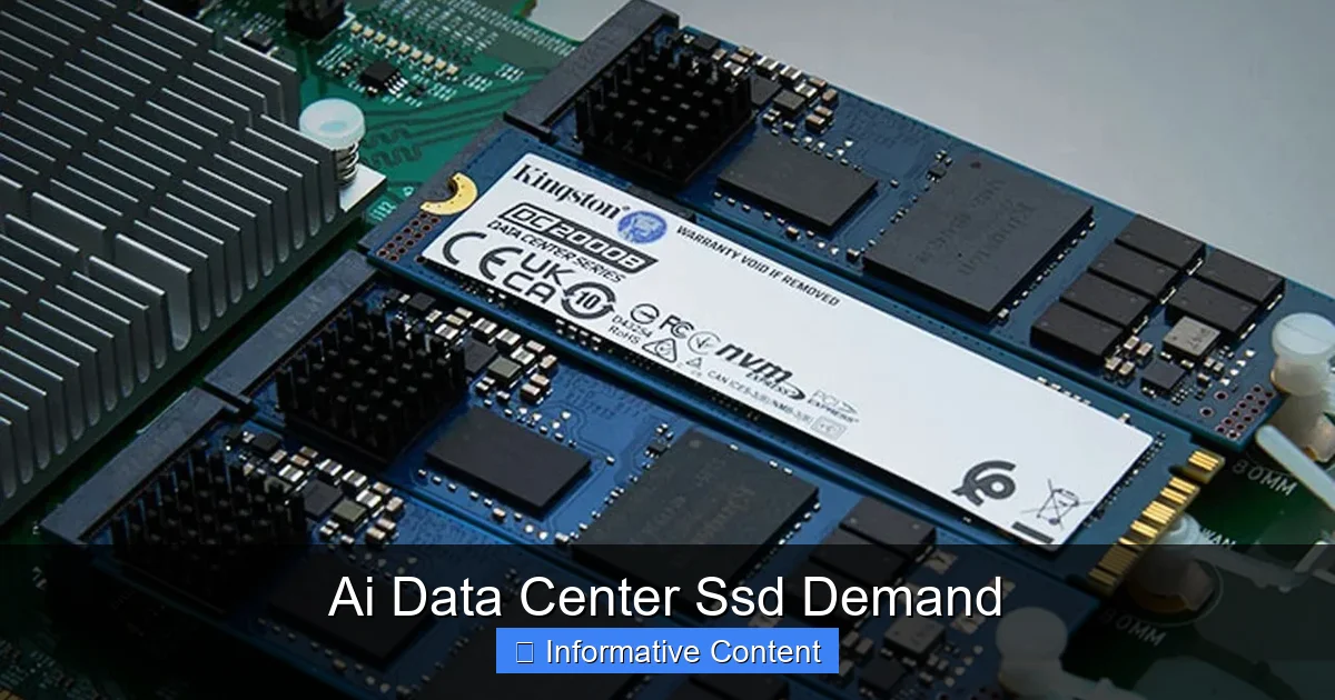 Ai Data Center Ssd Demand