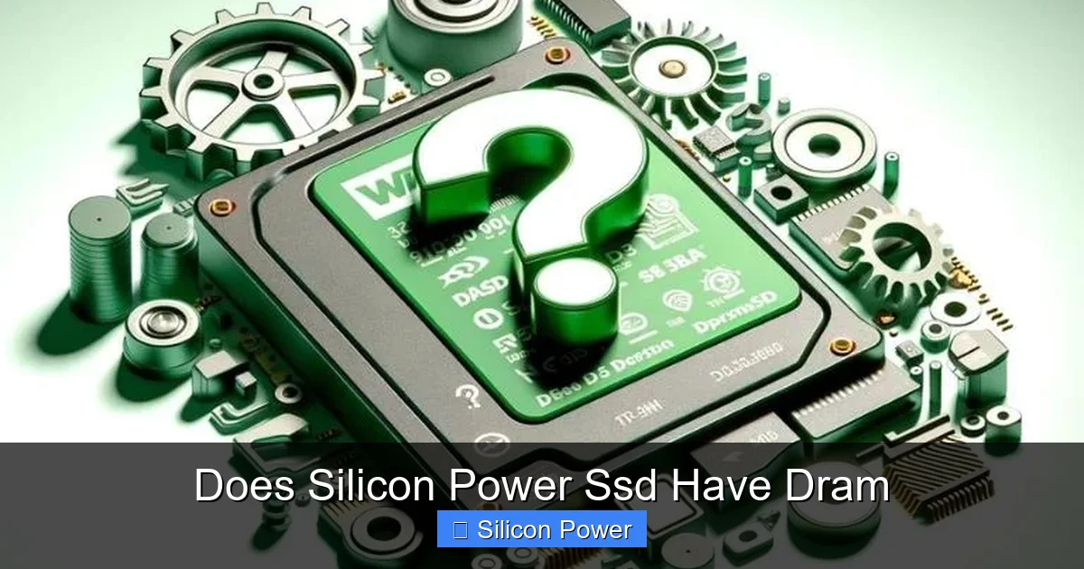 Does Silicon Power Ssd Have Dram