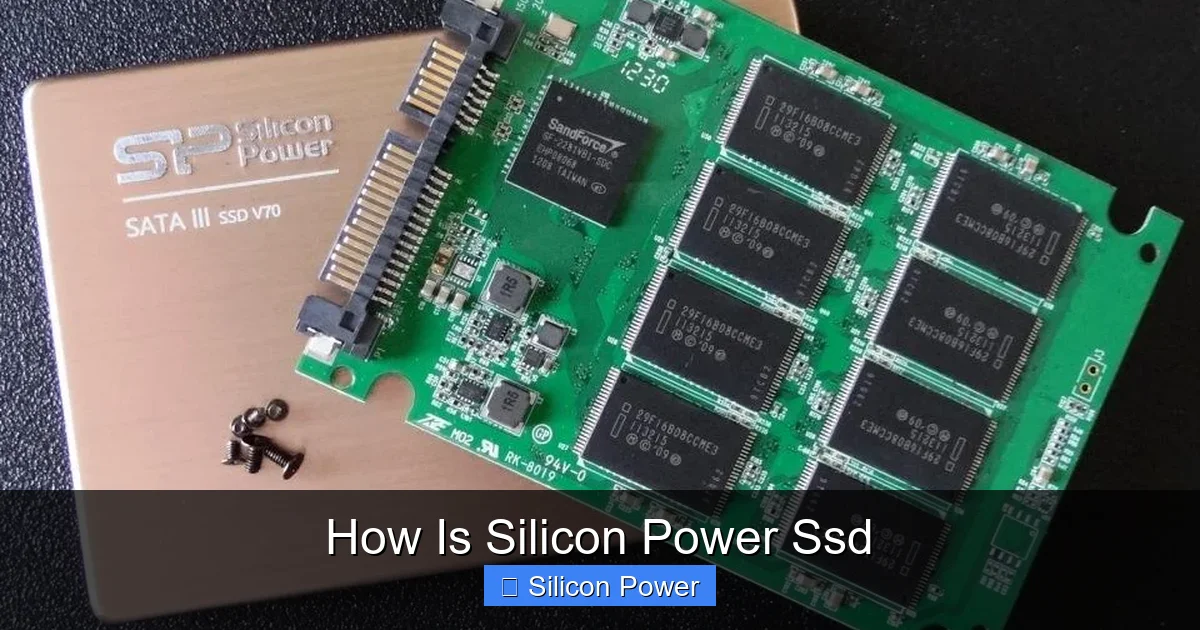 How Is Silicon Power Ssd