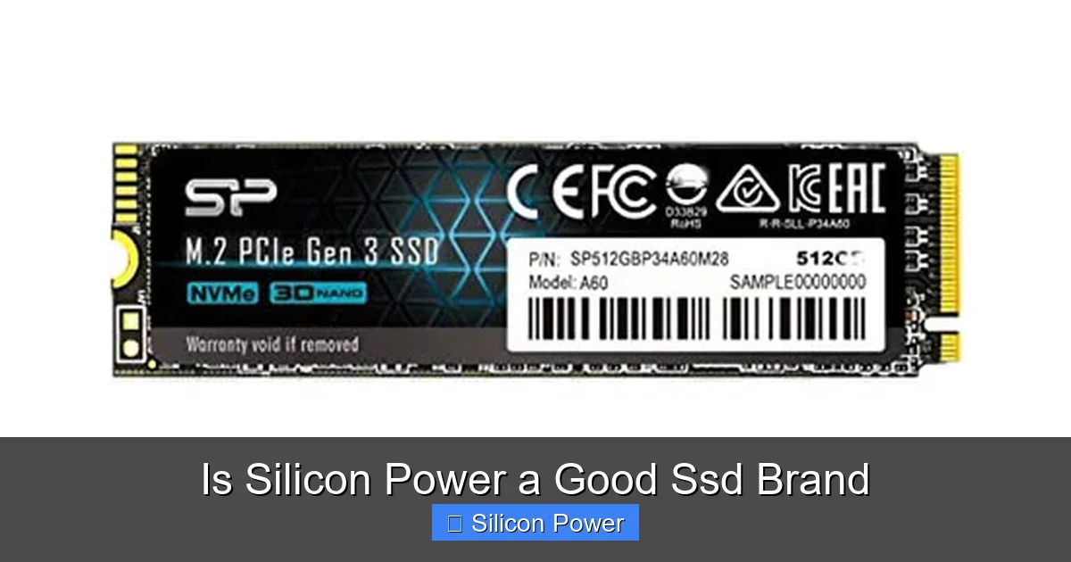 Is Silicon Power a Good Ssd Brand