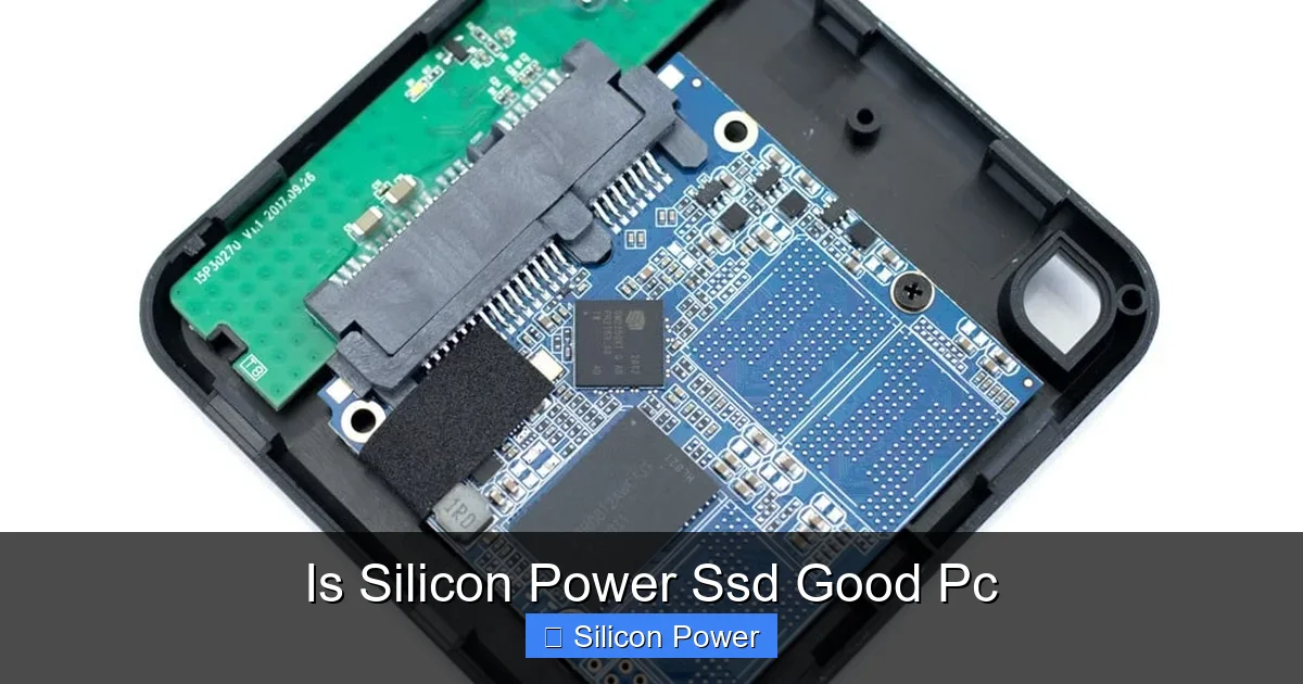 Is Silicon Power Ssd Good Pc