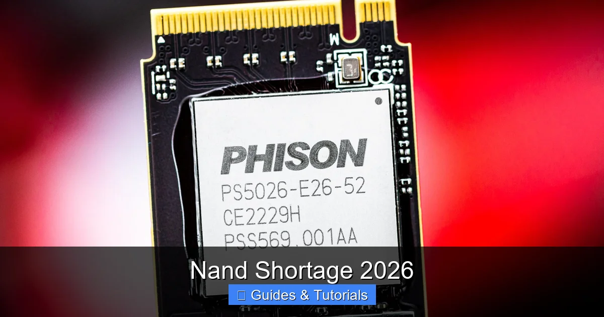 Nand Shortage 2026