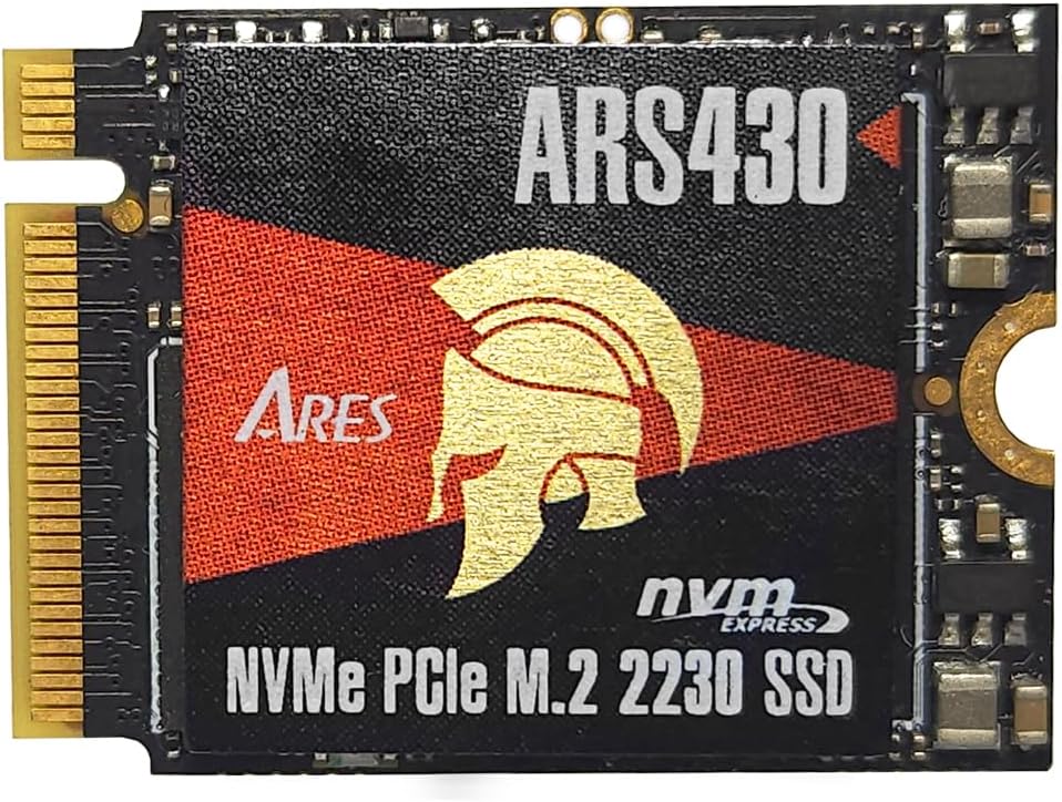 DATO ARES ARS430 1TB M.2 NVMe Gen4 SSD, Aluminum Heatsink, Up to 5000M