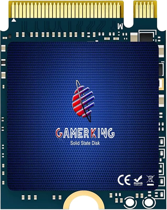 GAMERKING 128GB M.2 NVMe PCIe 3.0 SSD, High-Performance Upgrade for St