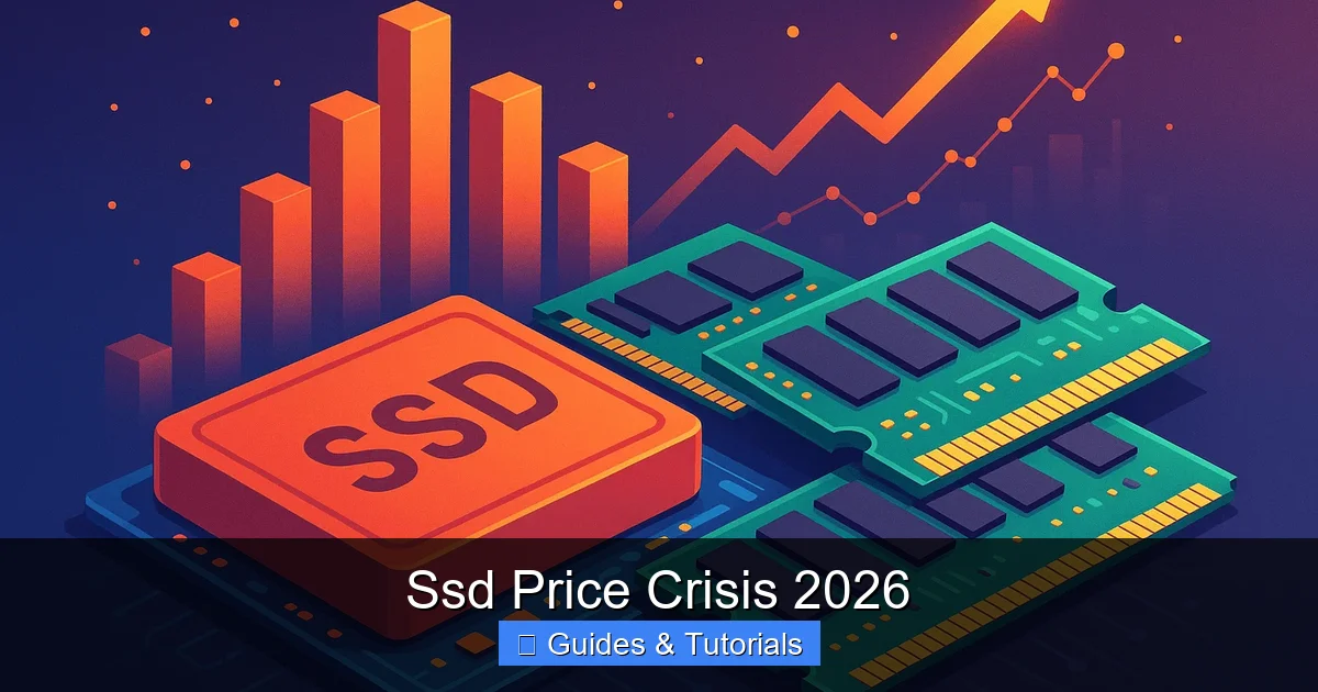 Ssd Price Crisis 2026