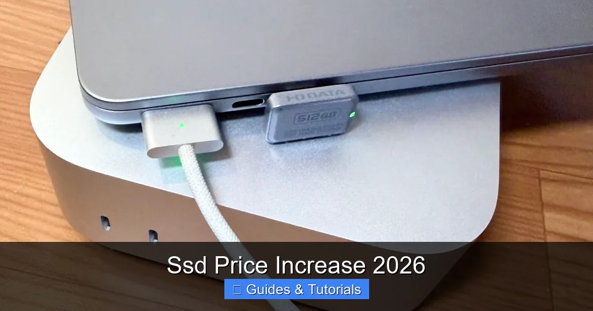 Ssd Price Increase 2026