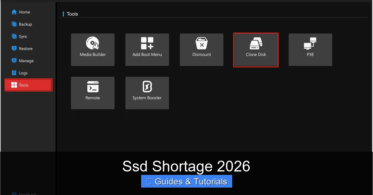 Ssd Shortage 2026